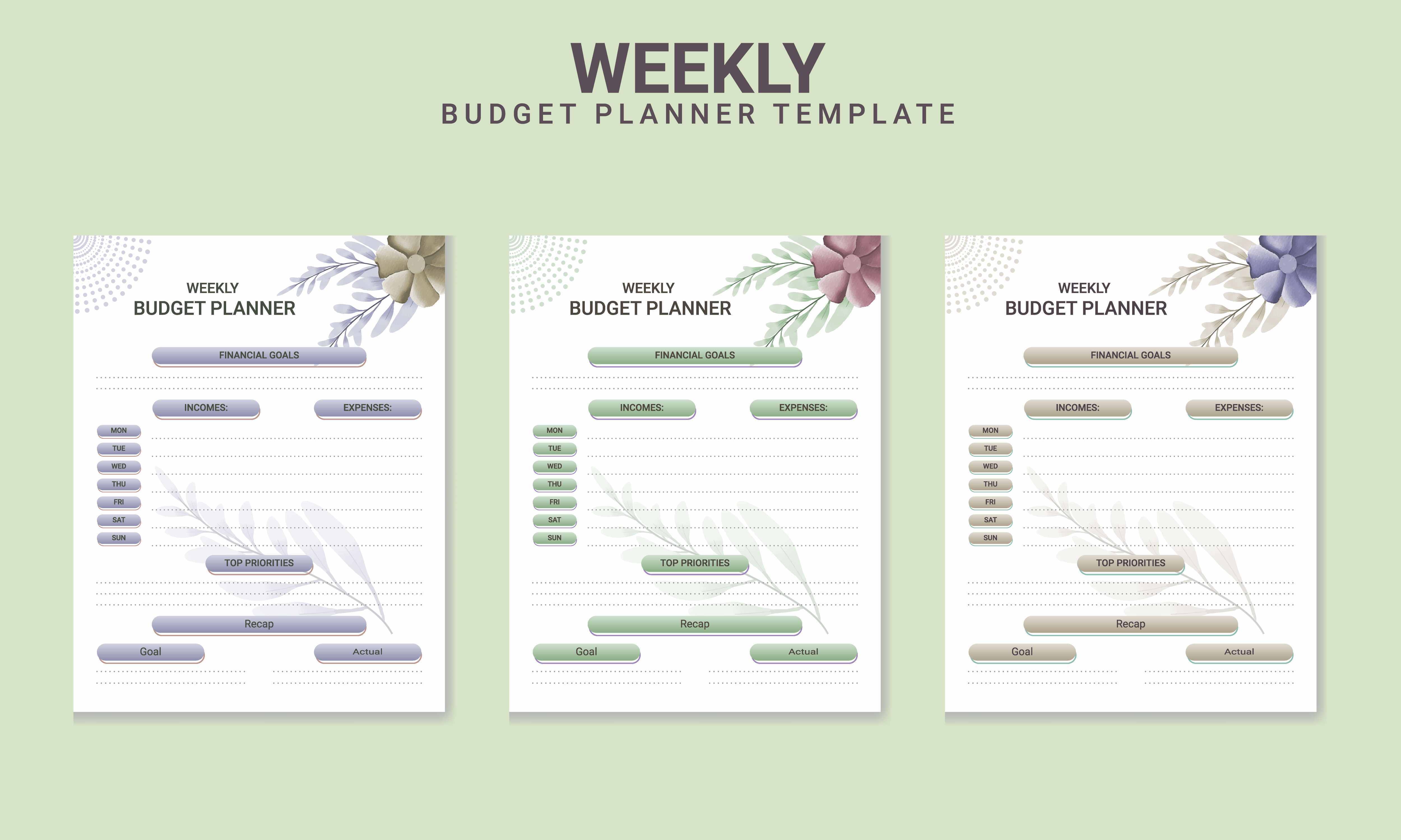 Эффективное планирование задач: шаблон еженедельного планировщика